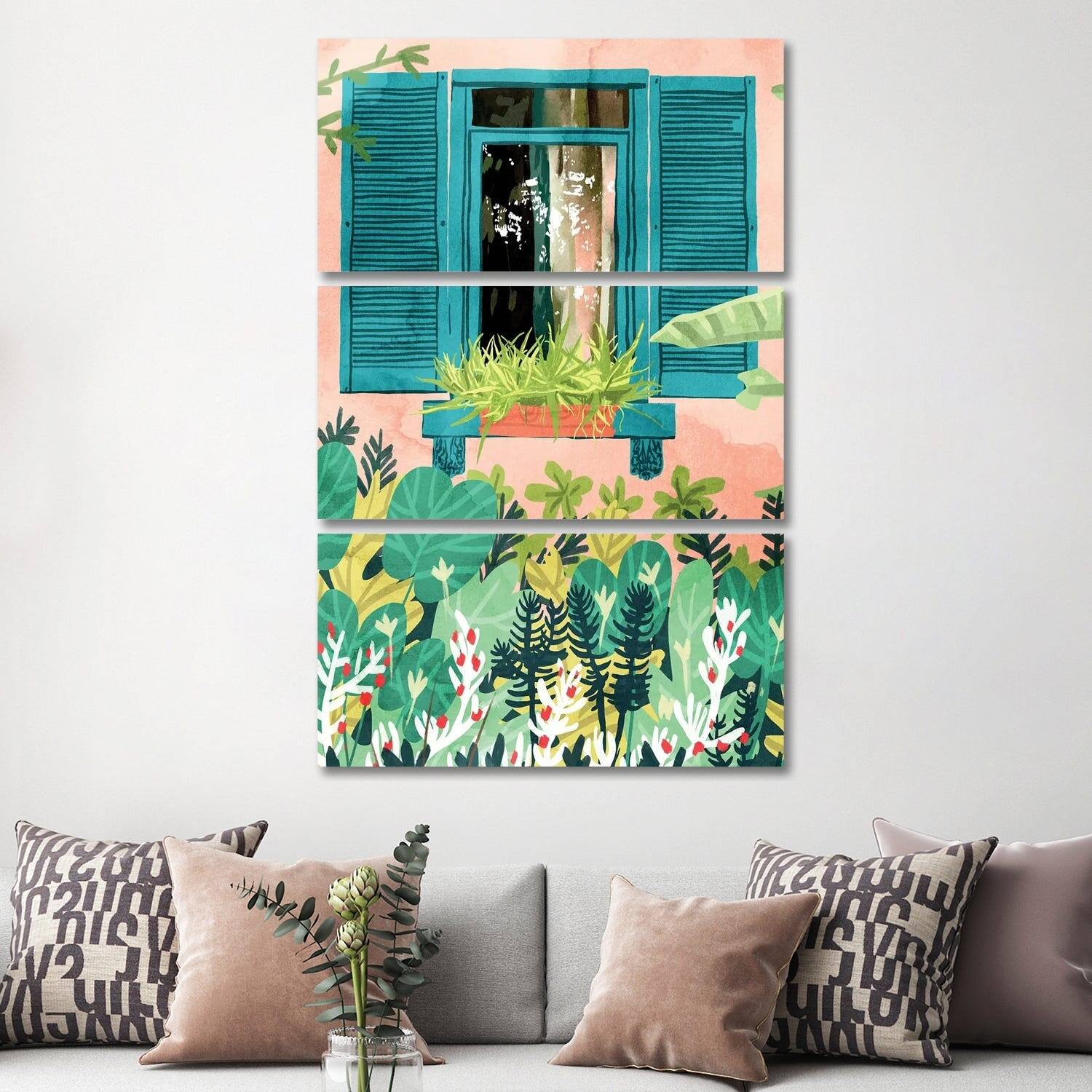 iCanvas "It's All About Perspective" by 83 Oranges 3Piece Canvas Wall